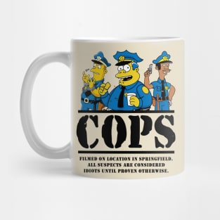 Cops Filmed on Location Mug